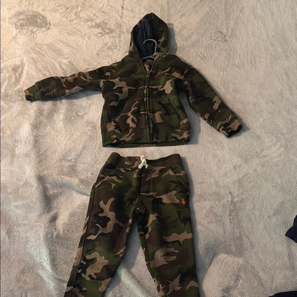 Polo by Ralph Lauren Kids Camo Matching Set